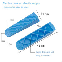 Espaceurs de nivellement pour carrelage, cales et clips de nivellement pour sol, système de nivellement pour carrelage, niveleur de sol en porcelaine