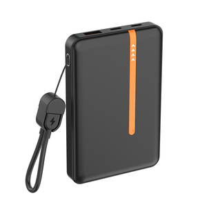 <span class=keywords><strong>Batterie</strong></span> <span class=keywords><strong>externe</strong></span> portable 10000 mAh, charge rapide 77W, écran LED, câble intégré <span class=keywords><strong>pour</strong></span> téléphone portable, utilisation en extérieur - Product Image 1