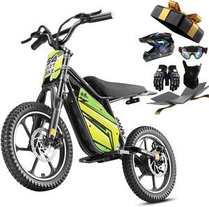 Bicicletta Elettrica per <span class=keywords><strong>Bambini</strong></span> 16 Pollici Motore 36V 250W Batteria Rimovibile per <span class=keywords><strong>Bambini</strong></span> 7-12 Anni Design Sicuro - Product Image 2