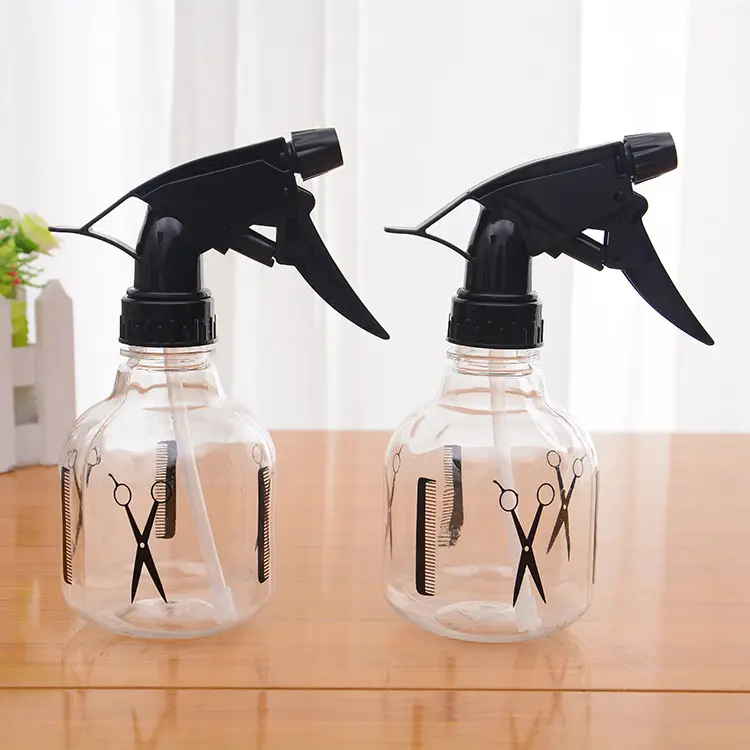 Air Hair Spray Botol Transparan Spray Botol Wadah untuk Rambut Botol Semprot untuk Salon Tata