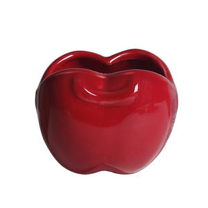 <span class=keywords><strong>Pot</strong></span> en céramique pour plantes succulentes, motif <span class=keywords><strong>pomme</strong></span> mignon, transfrontalier, vase pour plantes vertes succulentes, <span class=keywords><strong>petit</strong></span> <span class=keywords><strong>pot</strong></span> de bureau créatif, ornement respirant - Product Image 6