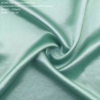 AC360 Tissu satin acétate haut de gamme pour robe à la mode