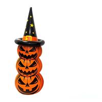 Jouets gonflables d'Halloween, fournitures de fête, articles décoratifs, style classique, citrouilles en PVC illuminées par LED, figurines fantomatiques