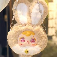 Sac en peluche authentique en gros Samuel Colorful Rabbit Chain, sac boîte mystère, pendentif mignon, cadeau tendance pour fille