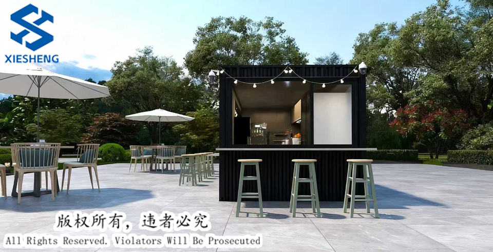 Container-based Coffee Shops, Bars, Kiosks (with Kitchen), Restaurants ...