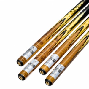 Queue de billard Omin en bois de frêne nord-américain, fabriquée à la main, pour joueurs professionnels de plus de 10 ans, avec fût en frêne séché à l'air, taille S - Product Image 3