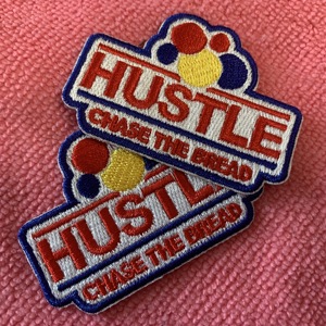 Logo personnalisé étiquette drôle de tissu de broderie, patch de sacs brodés <span class=keywords><strong>appliqué</strong></span> à la chaleur à bas prix - Product Image 2