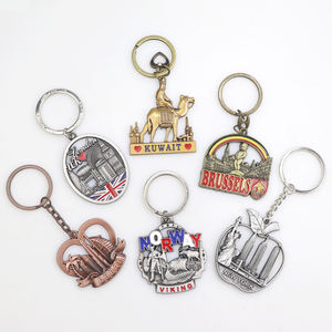 الصين الهدايا التذكارية المصنعين هدايا تذكارية مخصصة ميدالية مفاتيح معدنية - Product Image 4