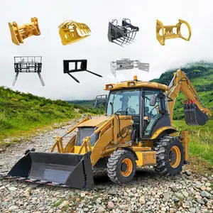 Free shipping mini retroexcavadora and backhoe loader and new backhoe loaders