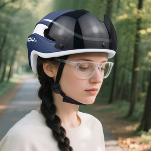<span class=keywords><strong>Casque</strong></span> de sécurité LED CE EN1078 pour vélo, cyclisme, sport, visière, <span class=keywords><strong>casque</strong></span> urbain avec lumière arrière LED rechargeable, <span class=keywords><strong>casque</strong></span> de vélo de route - Product Image 2