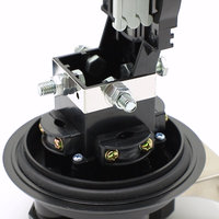 Type de dôme 12 24 48 72 96 Core Type thermorétractable avec support 2 en 2 Out Fermeture d'épissure de fibre optique pour réseau