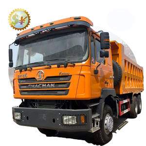 Camión Volquete Usado Shackman F3000 Diésel 6x4 25 CBM 10 Ruedas para Minería Howo 375 371 351-450HP 21-30T Shackman X3000 Camión Volquete Barato - Product Image 1