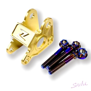 Support d'adaptation d'<span class=keywords><strong>amortisseur</strong></span> <span class=keywords><strong>arrière</strong></span> en aluminium CNC durable pour Vespa Sprint 150 Primavera 150 125 Tous modèles - Product Image 1