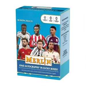 Tarjeta Coleccionable <span class=keywords><strong>de</strong></span> Fútbol <span class=keywords><strong>de</strong></span> Plástico Merlin Chrome Grenade del Campeonato Europeo 2024-2025 - Product Image 1