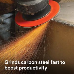 3M II 982C 4 pollici 100mm in ceramica foro trasversale in fibra di disco 4 "X 5/8" precisione a forma di grano OEM per smerigliatrici angolari - Product Image 5