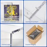 Boîte de Présentation Magnétique en Acrylique Transparent Moderne Personnalisée pour Cartes Elite Trainer Box – Protection UV à 99 %, Anti-Poussière, Écologique pour Collectionneurs TCG