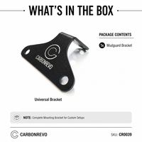 Guardabarros para Scooter Eléctrico Carbonrevo, Protector contra Salpicaduras para Xiaomi Pro 2, para Uso Diario, Duradero, Fácil Instalación