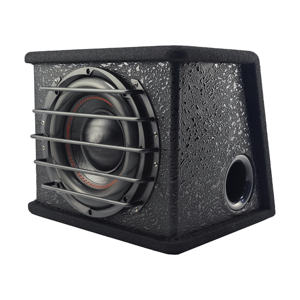 Boîtier de subwoofer audio <span class=keywords><strong>actif</strong></span> double personnalisé de 10 pouces Amplificateur 800W Boîtes audio de voiture avec haut-parleur de voitures Subwoofer - Product Image 1