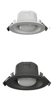 Downlight LED SMD 30W, 4 températures de couleur sélectionnables, dimmable, encastré, plafonnier LED, IP55, driver intégré, AC 110-265V, intérieur