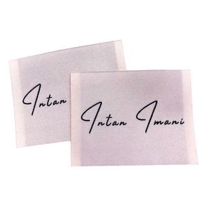 Etiqueta personalizada termoadhesiva para cuello de ropa, etiqueta personalizada para ropa con prensa de calor para el cuello - Product Image 2