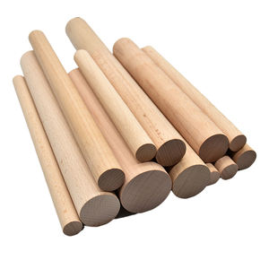 Varillas de Madera sin Acabado - Madera de Abedul y Haya, Color Personalizable, Impresión Digital, Forma Rectangular Moderna para Manualidades - Product Image 1