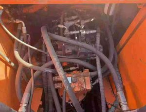 Used Wheel Excavator Doosan DH150W-7 Korea <b>Small</b> Size Construction Machinery Equipment 95%NEW High Quality Motor <b>Pump</b> for Sale - Product Image 5