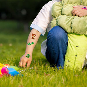 Five & Ten venta al por mayor transferencia pegatina <span class=keywords><strong>tatuaje</strong></span> suministros patrón de dibujos animados <span class=keywords><strong>tatuaje</strong></span> lindo vitalidad cuerpo mano arte <span class=keywords><strong>tatuaje</strong></span> pegatinas - Product Image 4