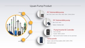 Pompe à eau solaire hybride pour puits profond en acier inoxydable, haute performance, 300W, pour ferme - Product Image 6
