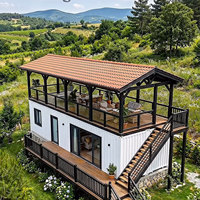 Maison de bureau moderne en conteneur modifié de 20 pieds, studio de jardin insonorisé, cabane modulaire préfabriquée pour le télétravail