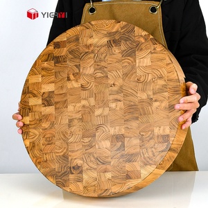 <span class=keywords><strong>Tabla</strong></span> <span class=keywords><strong>de</strong></span> cortar <span class=keywords><strong>de</strong></span> grano final, Planche <span class=keywords><strong>de</strong></span> teca a decouper, bloque <span class=keywords><strong>de</strong></span> carnicero redondo, <span class=keywords><strong>tabla</strong></span> <span class=keywords><strong>de</strong></span> charcutería Extra gruesa para Cocina - Product Image 2