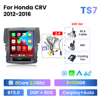 MEKEDE autoradio lecteur vidéo 9.7 pouces voiture IPS écran tactile voiture-play auto 8core 4G LTE WIFI lecteur de musique pour Honda CRV 2012-2016