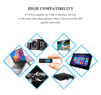 Unidad Flash USB Adata UV128 Original de 8 GB, 16 GB, 32 GB, 64 GB, 128 GB, Unidad de Memoria USB 3.2 Gen 1 de Alta Velocidad, Pendrive, Memoria USB
