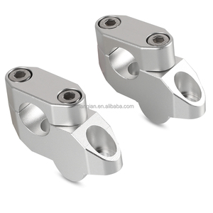 Accessori Moto Rialzi Manubrio 22mm Kit Adattatore Alzata per <span class=keywords><strong>Suzuki</strong></span> <span class=keywords><strong>V</strong></span>-Strom 250 650 DL650 <span class=keywords><strong>1000</strong></span> DL1000 - Product Image 2