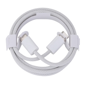PD 60W Cargador rápido 3A Tipo C a USB C Cable Nylon trenzado ABS Carcasa <span class=keywords><strong>2M</strong></span> Cable tipo C para iPhone 15 <span class=keywords><strong>Pro</strong></span> Max <span class=keywords><strong>Macbook</strong></span> Samsung - Product Image 6