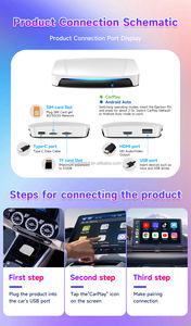 อะแดปเตอร์ไร้สาย Carlinkit 8G 128GB Tbox UHD 660 USB Carplay 3 in 1 HDMI Car Play Android 13 Auto AI Box Dongle สำหรับรถยนต์ รองรับ Netflix - Product Image 6