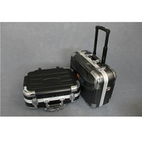 Valise à roulettes monobloc en plastique moulé, personnalisable, très vendue, avec une capacité de 20 L et une doublure en EVA pour le rangement d'outils et de matériel