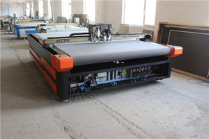 Tự động cho ăn dao cắt dao quảng cáo hộp carton KT Board tông Máy cắt để bán - Product Image 4