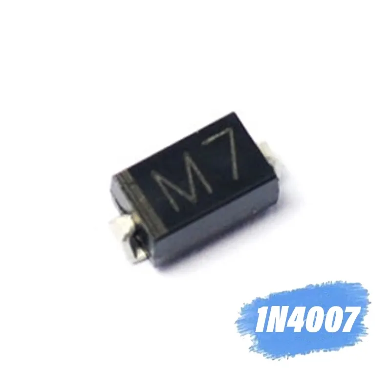 (Electronic Components & Supplies)DIODE M7 1N4007 SMD 1A 1000V IN4007 Rectifier Diode