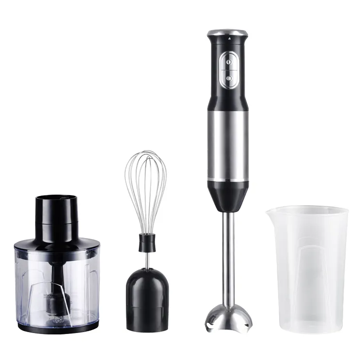 Set Blender tangan imersi elektrik komersial daya tinggi kecepatan variabel Stepless termasuk peralatan dapur untuk mencampur