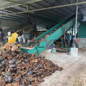 Máquina peladora de cáscaras de coco de gran producción, línea de producción para el procesamiento de cáscaras de coco, fabricante de equipos para abrir cáscaras de coco - Product Image 3