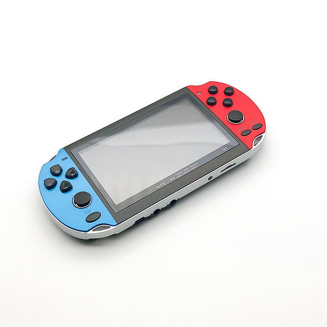 High Quality X7 4.3 Inch Screen MP5 Player Video Games 8GB Support for PSP Game Camera Video Handheld Game Console
