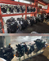 Pour moteur diesel Isuzu 4JB1T moteur de machines 4JB1T 68KW 3600 tr/min