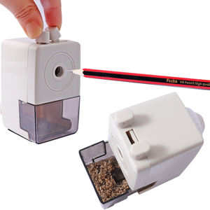 Foska vente en gros 3 couleurs Push Pull un trou en plastique <span class=keywords><strong>Table</strong></span> <span class=keywords><strong>taille</strong></span>-<span class=keywords><strong>crayon</strong></span> pour école bureau Art papeterie fournitures - Product Image 5