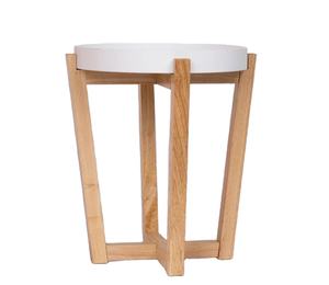 ชุดโต๊ะกาแฟทรงกลมสไตล์วินเทจในห้องนั่งเล่นการออกแบบเฟอร์นิเจอร์สไตล์โมเดิร์นแบบ GRC น้ำหนักเบาสไตล์วินเทจในเวียดนาม - Product Image 1