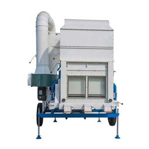 <span class=keywords><strong>Machine</strong></span> de nettoyage de grains de <span class=keywords><strong>café</strong></span>, de graines de sorgho, de tournesol, de sésame blanc et de graines de chia avec tamis vibrant, moteur triphasé haute sécurité - Product Image 6