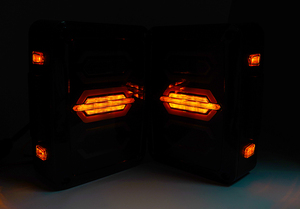 Feux arrière à <span class=keywords><strong>LED</strong></span> clignotants pour <span class=keywords><strong>Jeep</strong></span> <span class=keywords><strong>Wrangler</strong></span> <span class=keywords><strong>JK</strong></span> 2007+ (version EURO/US) - Product Image 4