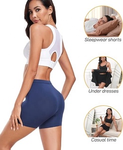 Ranbao Factory <strong>Wholesale</strong> Soft Breathable Microfiber <strong>Boxer</strong> Briefs <strong>Underwear</strong> <strong>Women's</strong> Modal Shorts Panties - Product Image 2