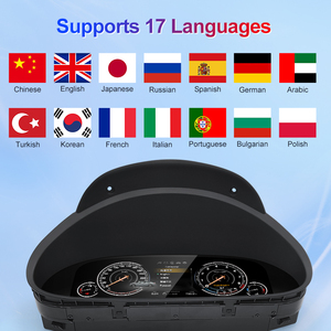 Tablero de Instrumentos Antirreflejo STWEI para <span class=keywords><strong>BMW</strong></span> Serie 3 <span class=keywords><strong>E46</strong></span> 1999-2004, Panel Android CARPLAY, Cabina Virtual, Tablero Digital LCD, Velocímetro - Product Image 6