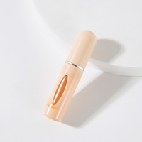 Botol Semprot Parfum Isi Bawah 5ml, Atomizer Isi Ulang Portabel untuk Perjalanan, Botol Parfum Mini Warna Macaron