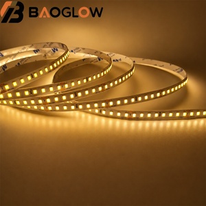 High Luminous Efficiency BHJ-2835-160D LED Strip 8mm PCB DC24V 6W/M 3000K 4000K 6500K Silicone Flexible Indoor Lighting - Product Image 1